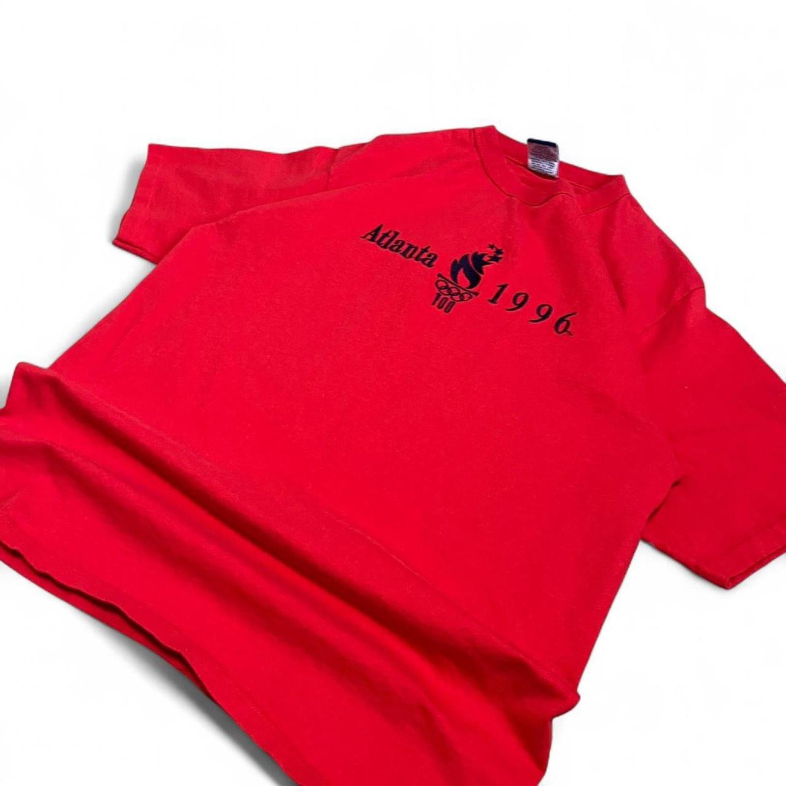 Vintage 1996 Atlanta Olympics Embroidered T-Shirt