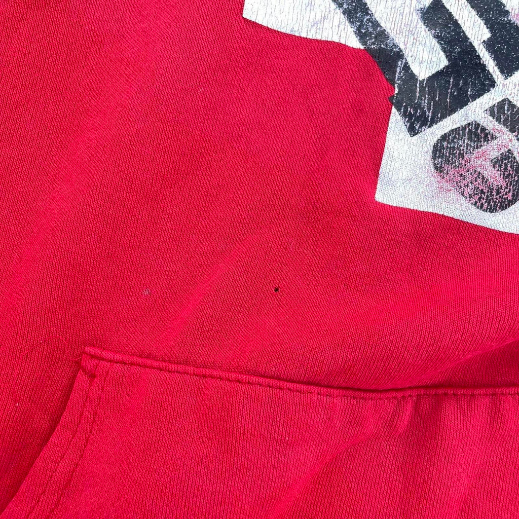 Vintage Early 90s Distressed Lifeguard Hoodie Hanes - uptwn vintage - b0340c6d-e66b-4646-b1b2-e0cd3dc086a7