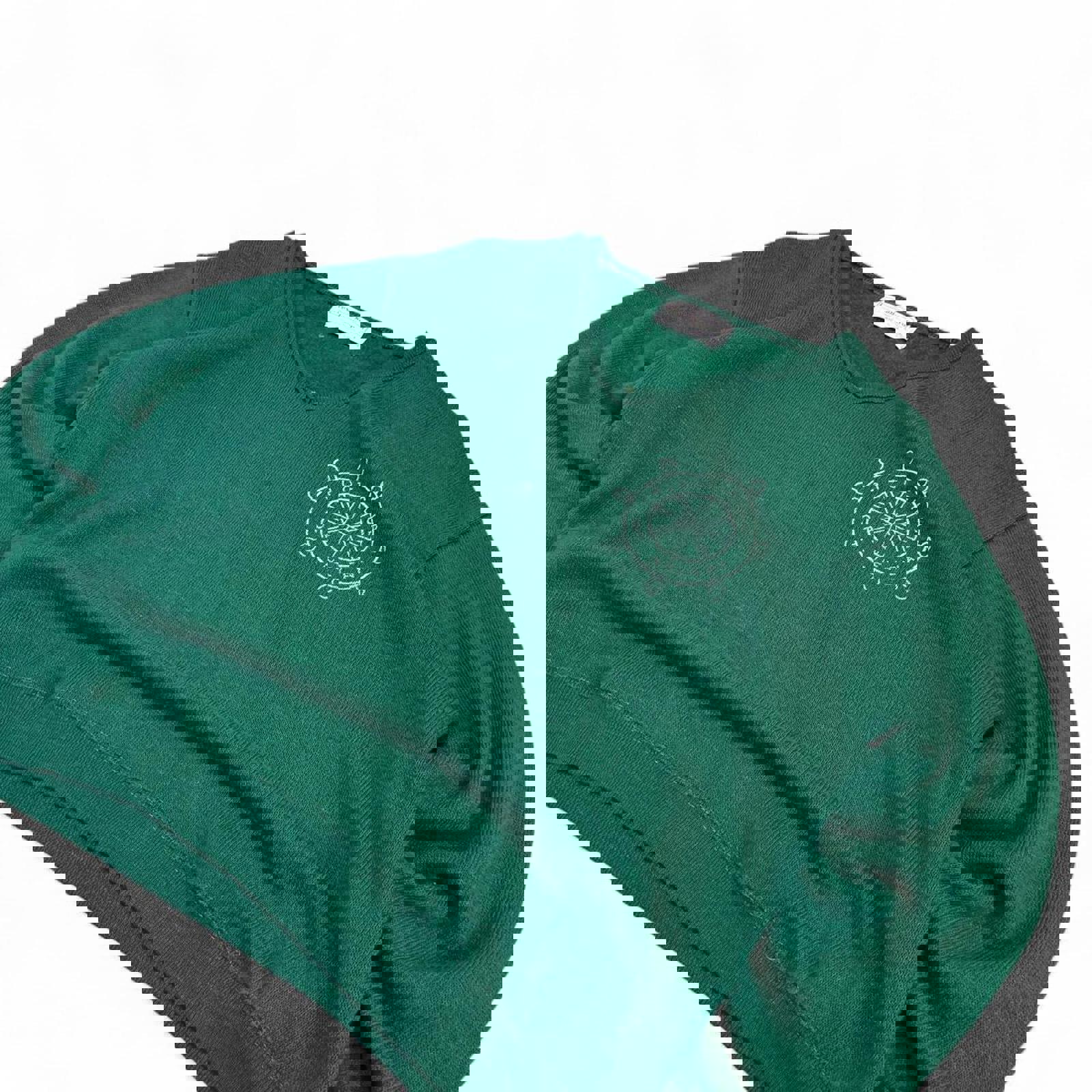 Vintage 1960s Pilot Club Of Helena Knit V-Neck Sweater American Vintage b0b755e3-f908-43e6-a0fd-c176cc43eb34