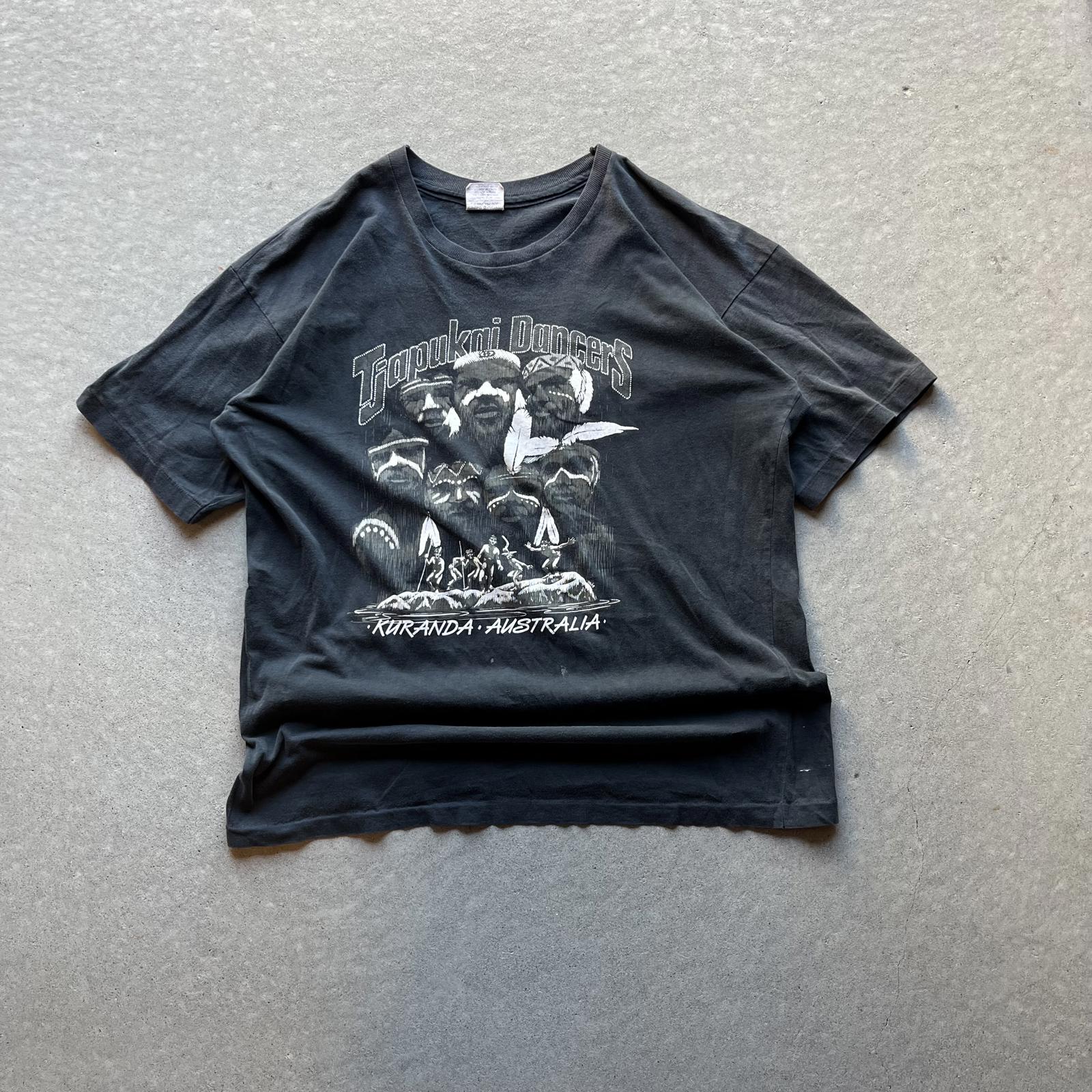 Vintage 1990 Tapuki Dancers Tour Graphic T-Shirt - Uptwn Vintage