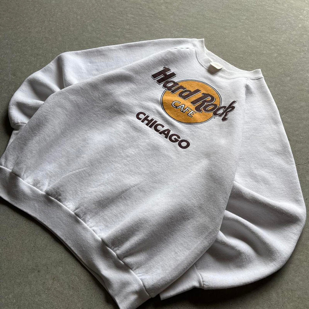 Vintage 90s Chicago Hard Rock Cafe Sweatshirt