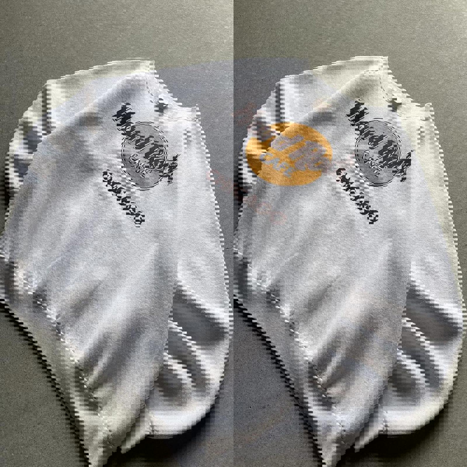 Vintage 90s Chicago Hard Rock Cafe Sweatshirt