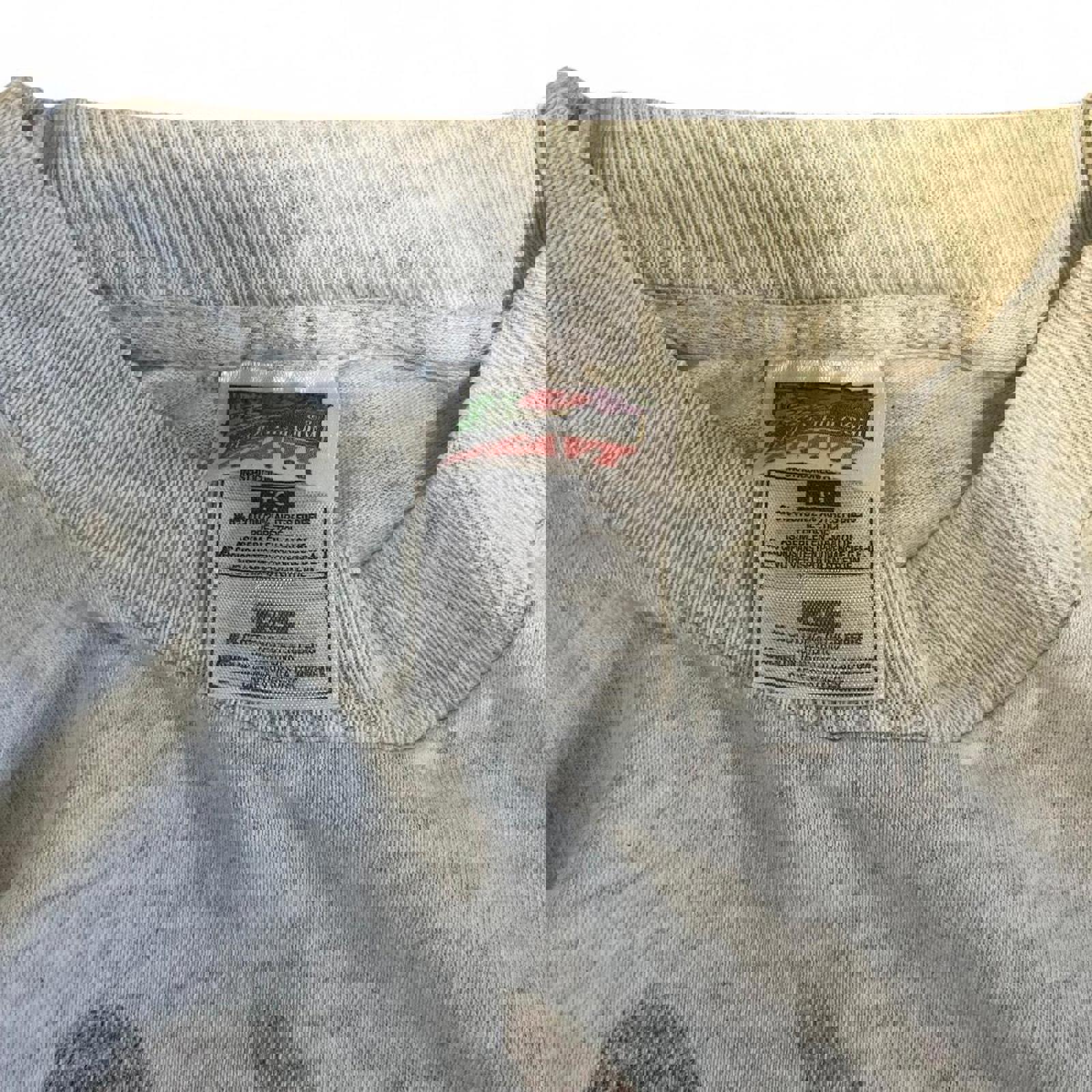 Vintage 90s Double Sided Beach Bums Cat T-Shirt Fruit of the Loom b660036c-4056-4322-ad39-eb0baf590fca