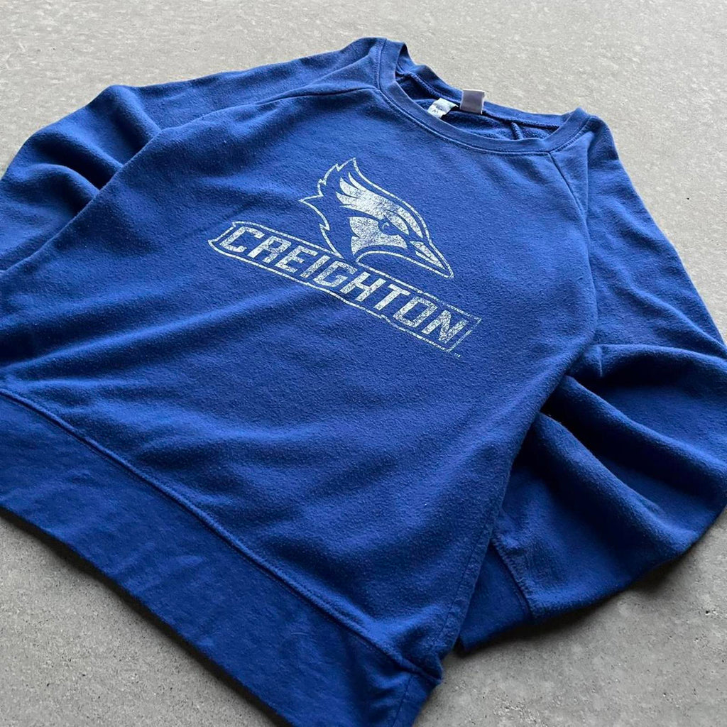 Vintage 90s Creighton University Sweatshirt - Uptwn Vintage