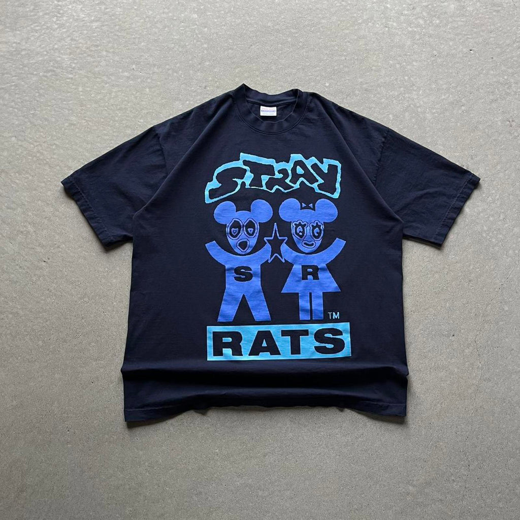 Vintage Clothing Rare Vintage Style Stray Rats Streetwear Graphic T-Shirt Stray Rats - uptwn vintage - b952eca8-71b0-43f2-bfda-5aedd5f26bcc