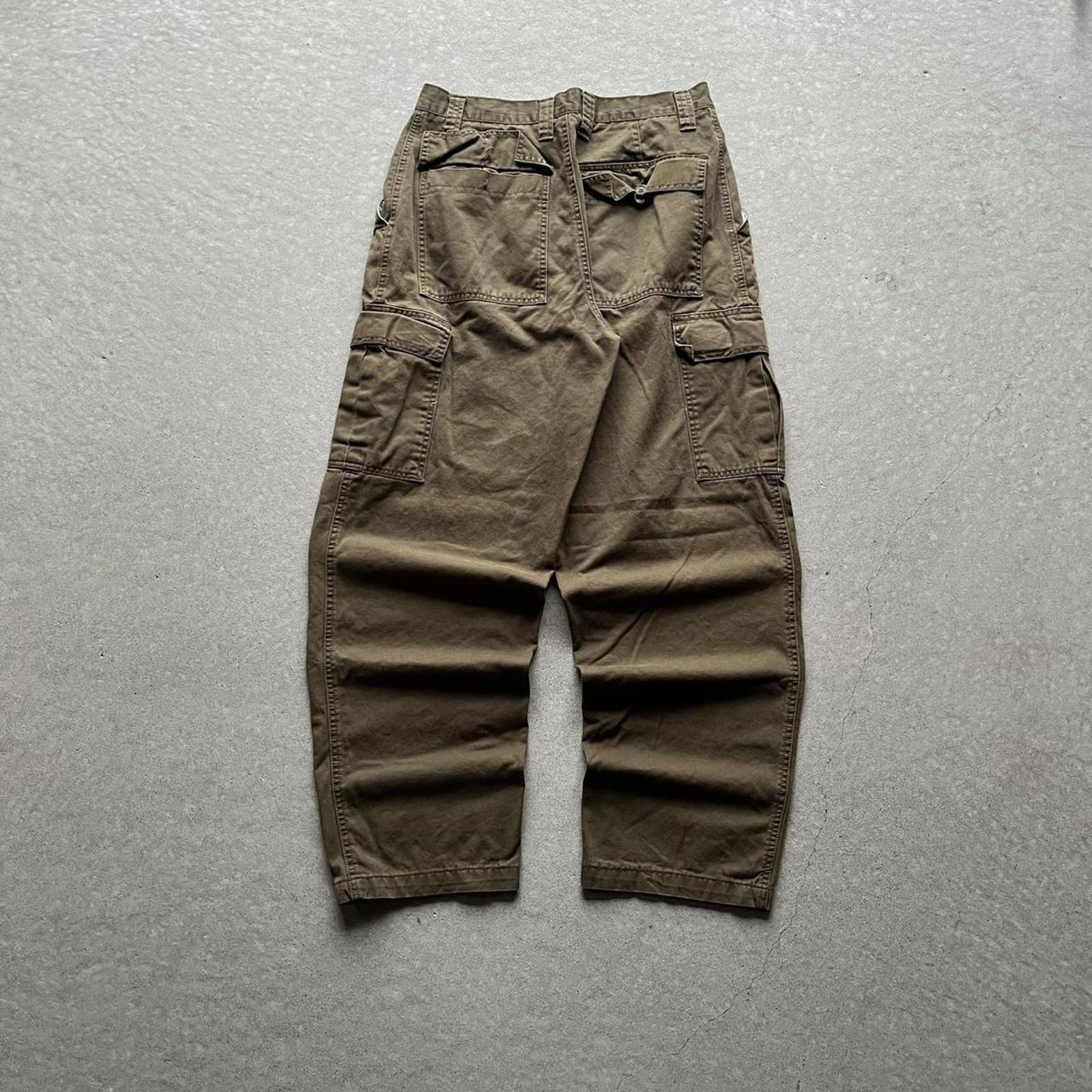 Vintage Clothing Vintage 90s Baggy Brown Cargo Pants Other - uptwn vintage - bc24db37-c58d-487c-bac1-8b9365ddb3c9