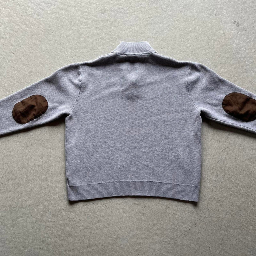 Vintage Clothing Vintage Y2K Chaps Quarter Zip Elbow Patch Sweater Chaps - uptwn vintage - bda48f19-c1d4-4efb-8c05-e93cde9c1977