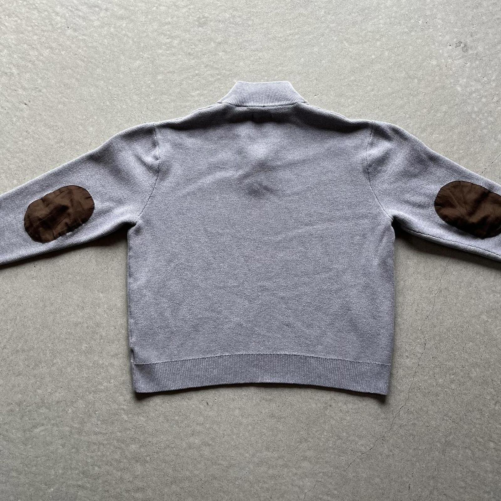 Vintage Clothing Vintage Y2K Chaps Quarter Zip Elbow Patch Sweater Chaps - uptwn vintage - bda48f19-c1d4-4efb-8c05-e93cde9c1977