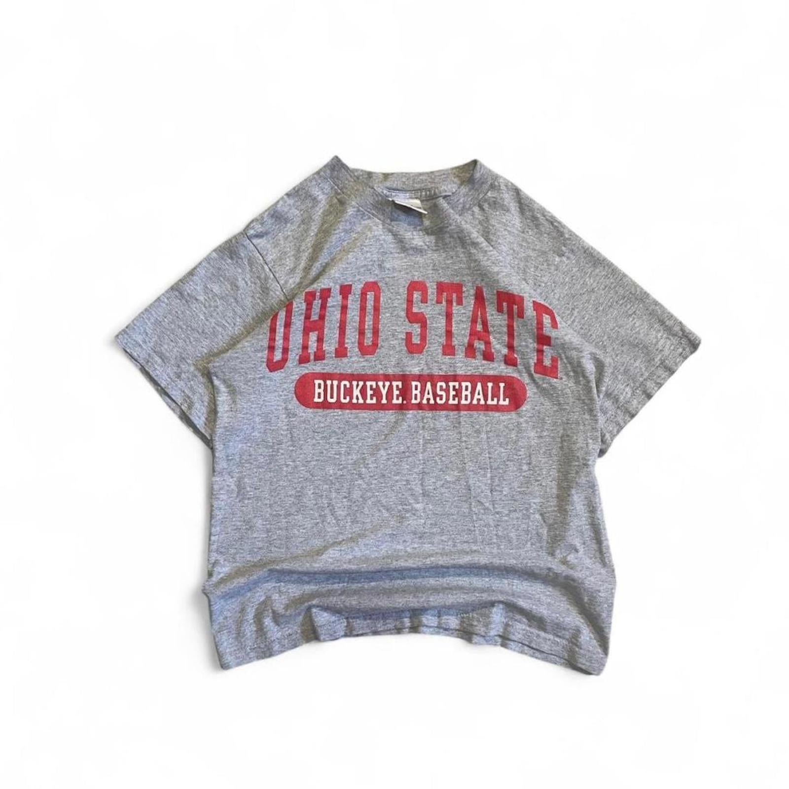 Vintage Y2K Ohio State University Buckeyes Baseball T-Shirt American Vintage be881c51-d0c9-4eff-9097-3c7c4304d216