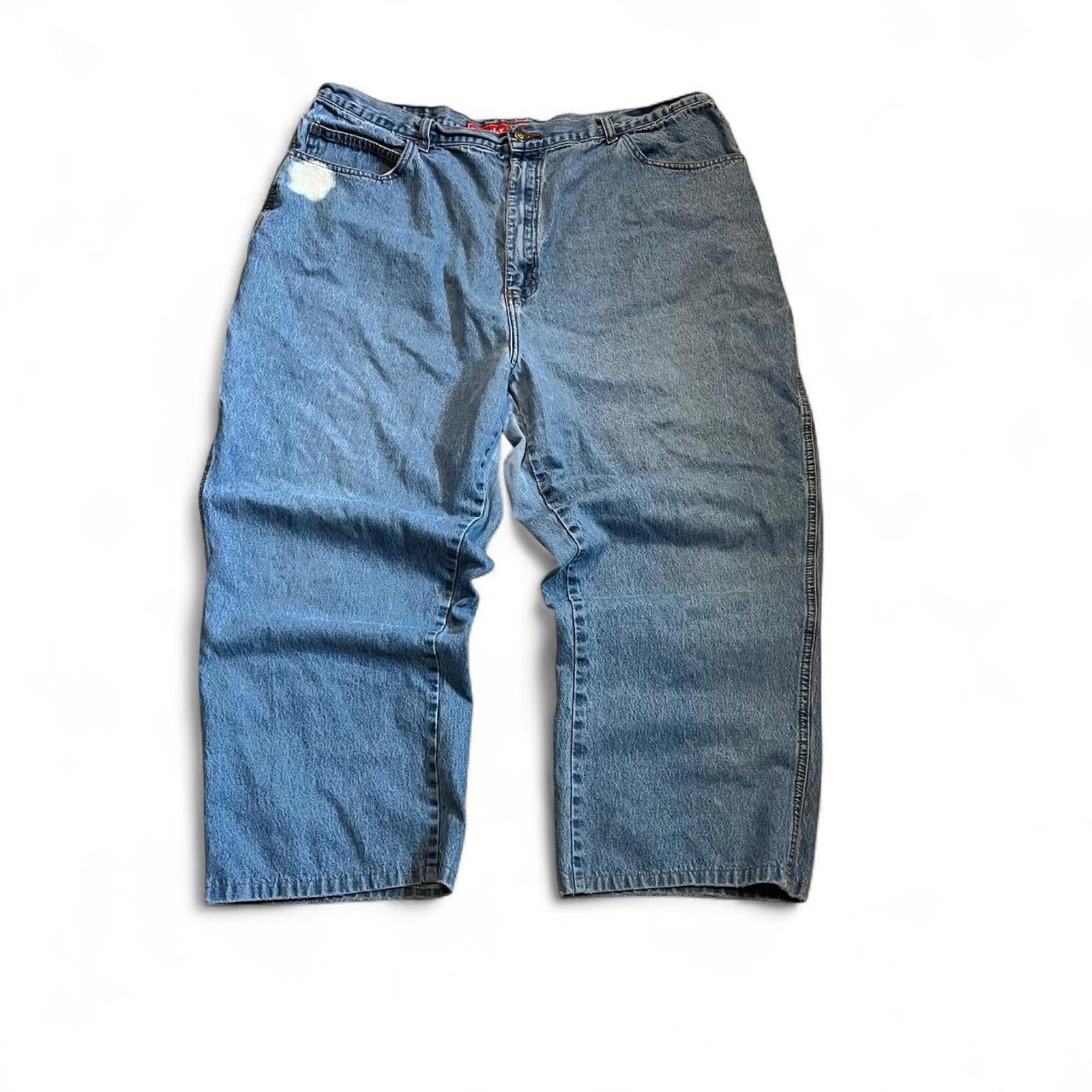 Vintage 90s Super Baggy Stanley Blacker Denim Jeans Stanley Blacker bf76fe46-1760-46ac-b642-e86f153213bc