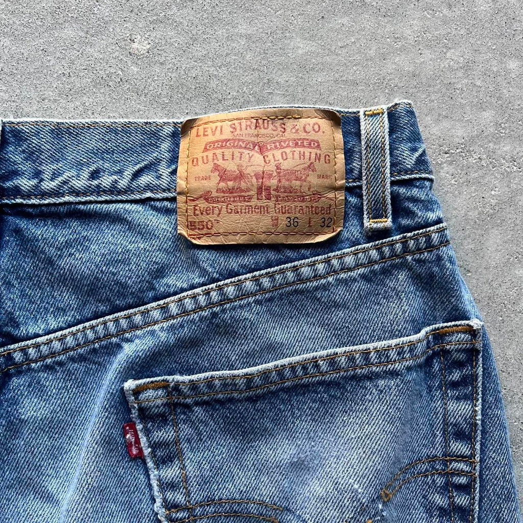 Vintage Clothing Vintage 2002 Washed Levi’s 550 Denim Jeans Levi's - uptwn vintage - c0eba0be-45b7-4629-8862-7869b73e83fd