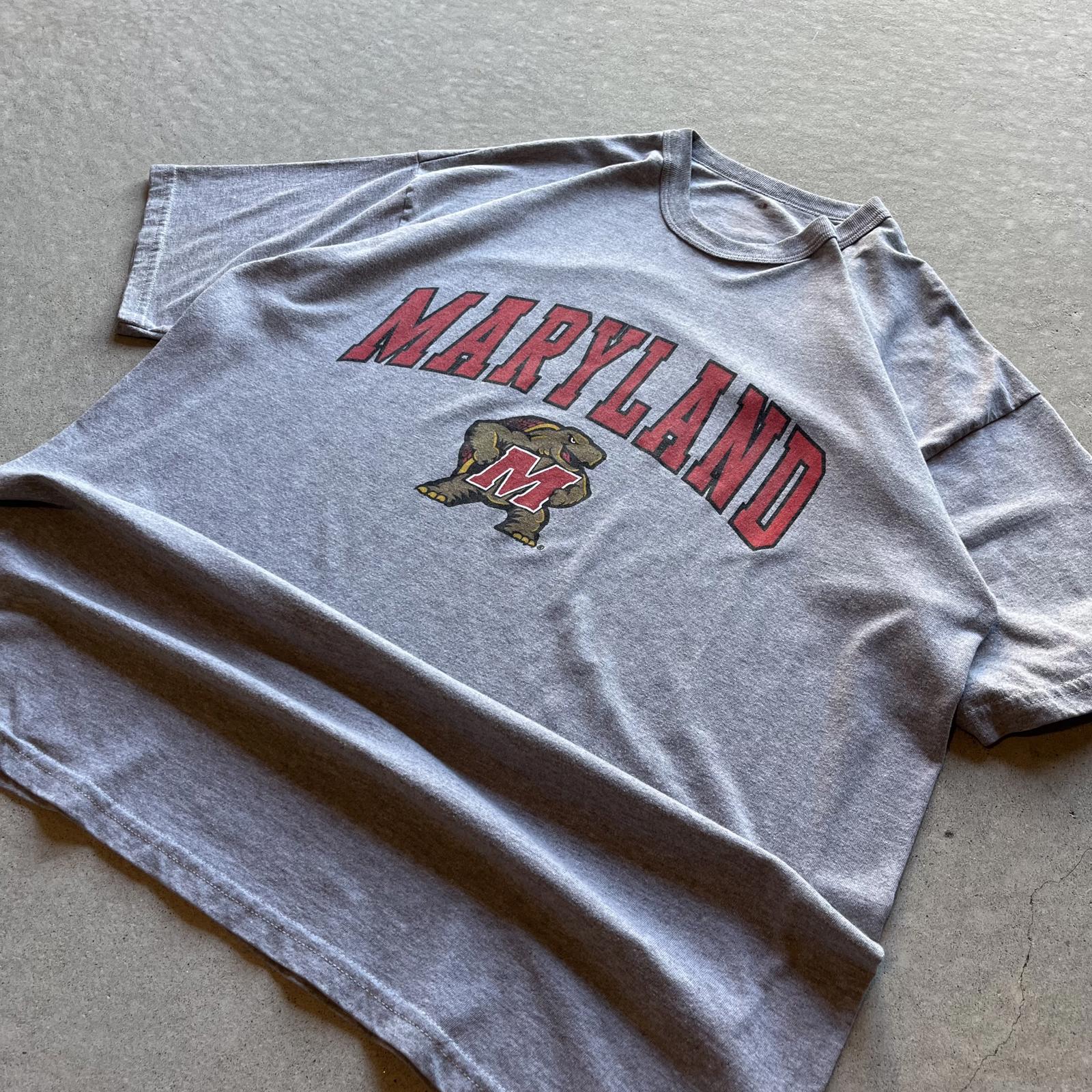 Vintage Y2K University Of Maryland Terapins T-Shirt