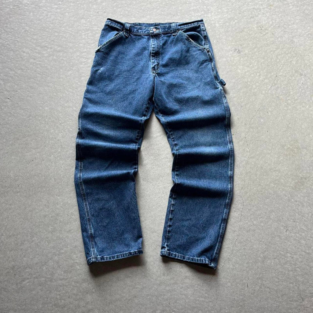 Vintage Y2K Faded Wrangler Blue Jeans - Uptwn Vintage