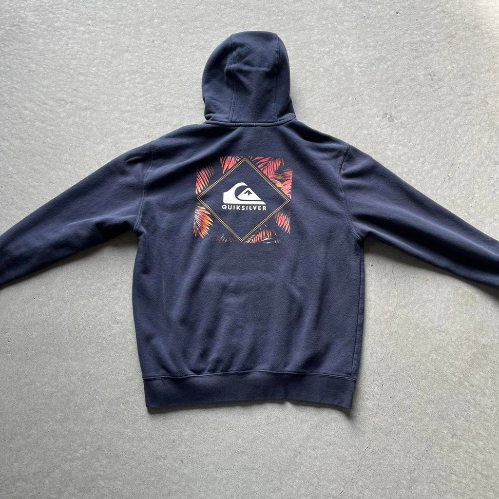 Navy Blue Quicksilver Surf Hoodie