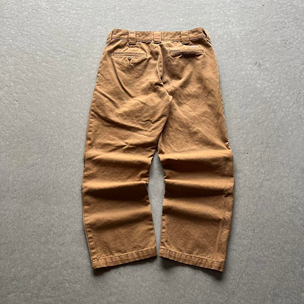 Faded Brown Dickies Skater Pants - Uptwn Vintage