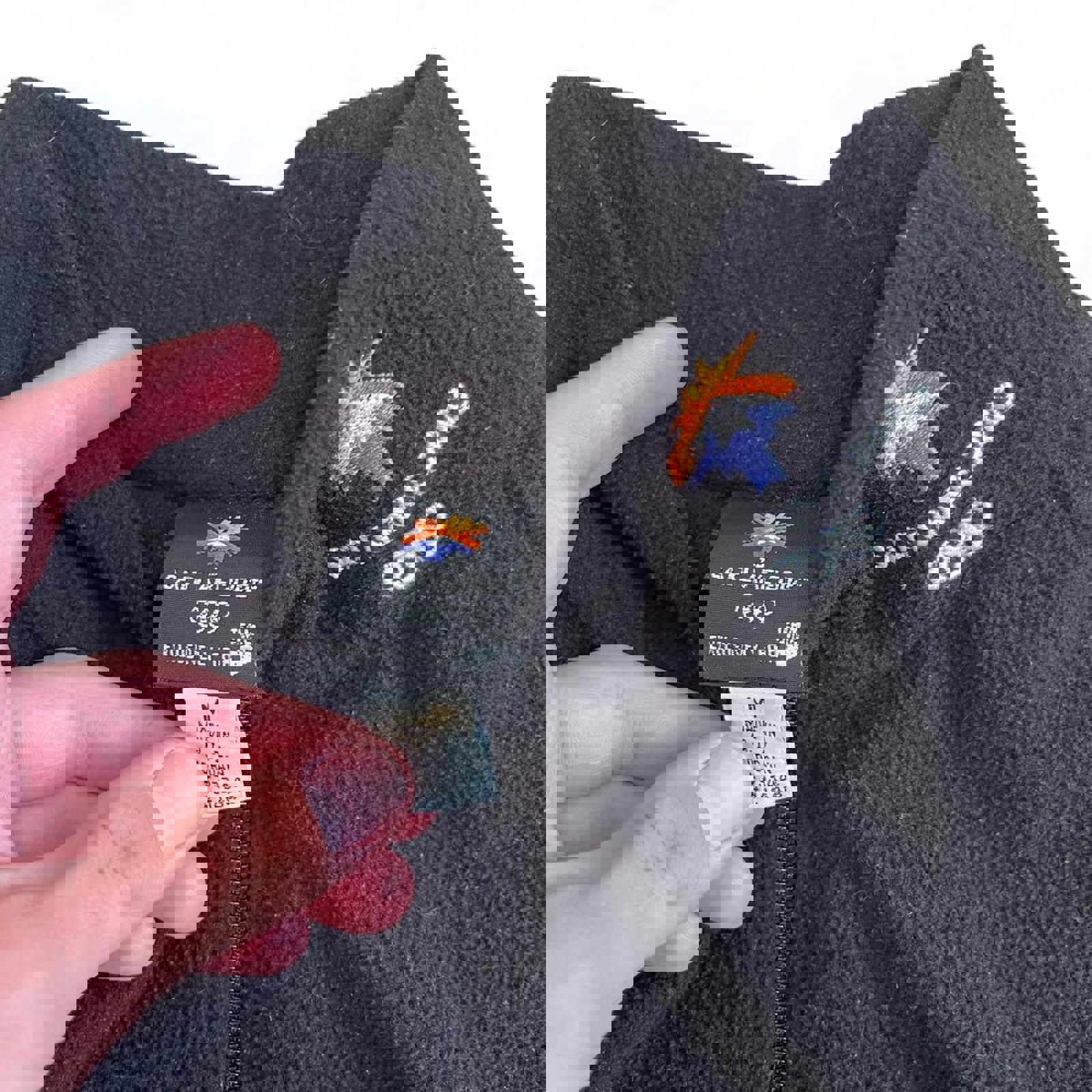 Vintage 2002 Salt Lake City Olympics Fleece Quarterzip American Vintage c57c12dd-9ea3-4357-be56-4aa61c69dcb8