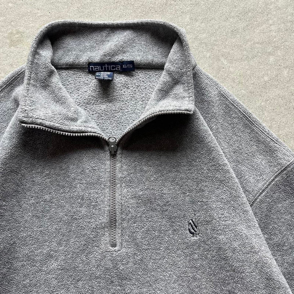 Vintage Clothing Vintage 90s Nautica Quarter Zip Fleece Nautica - uptwn vintage - c863032e-ee0f-4147-9259-9c299e398e6f