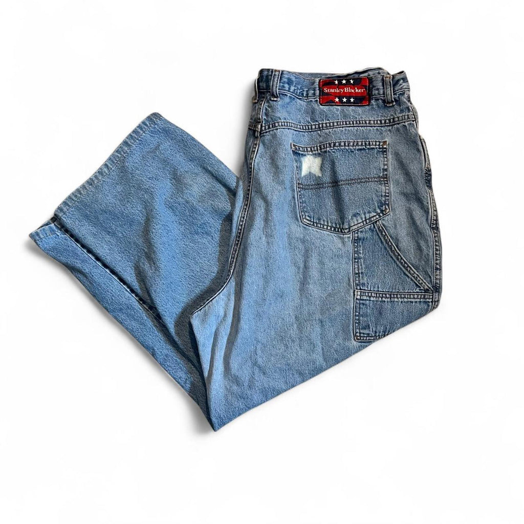 Vintage 90s Super Baggy Stanley Blacker Denim Jeans Stanley Blacker c8f05ae5-0399-4e3b-83ef-a1fdfa0b5c4f
