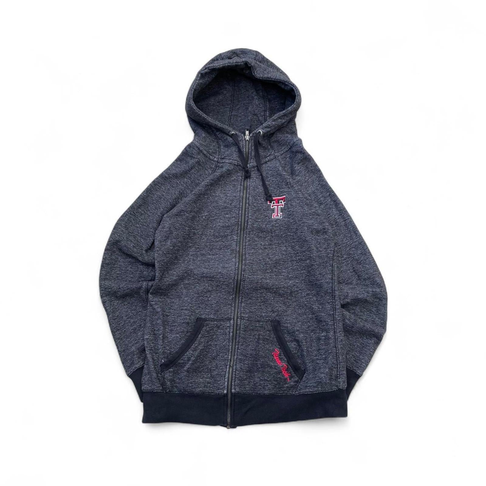 Vintage Y2K Texas Tech Zip-Up Hoodie Colosseum - uptwn vintage - c9d72186-3aae-4853-94dc-7f0e76d419ac