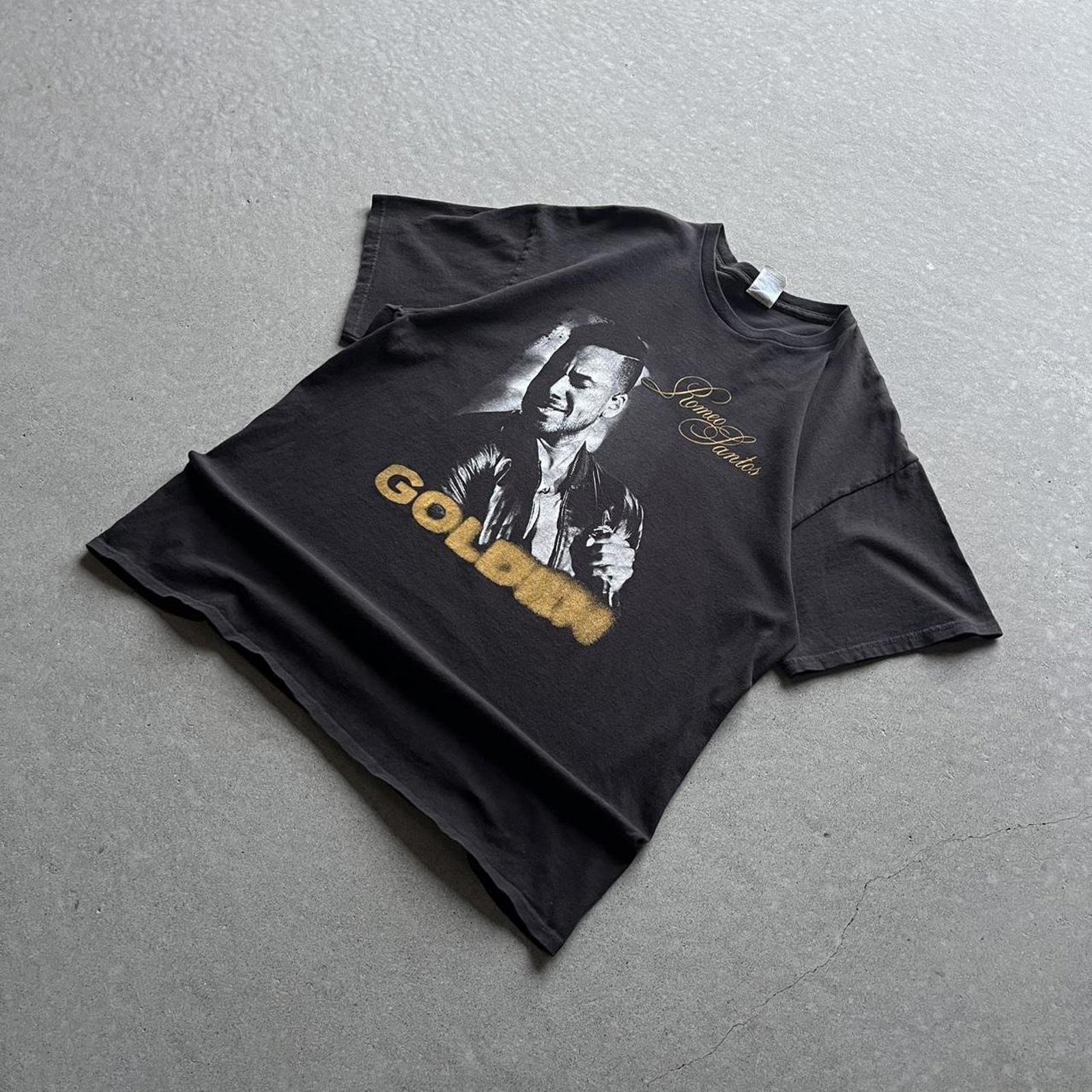 2018 Romeo Santos Golden Tour Graphic T Shirt - Uptwn Vintage