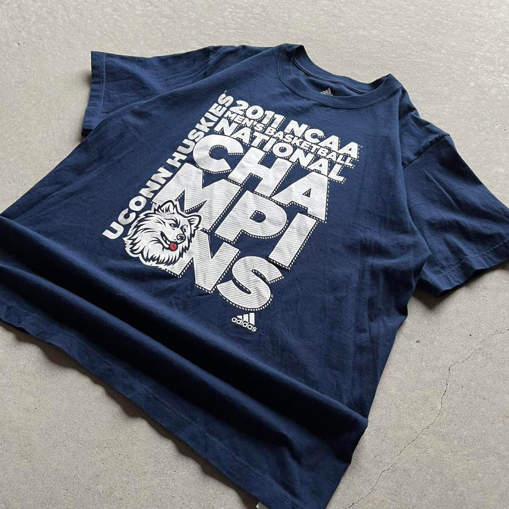 Vintage Style 2011 UConn Basketball National Champions T-Shirt - Uptwn Vintage