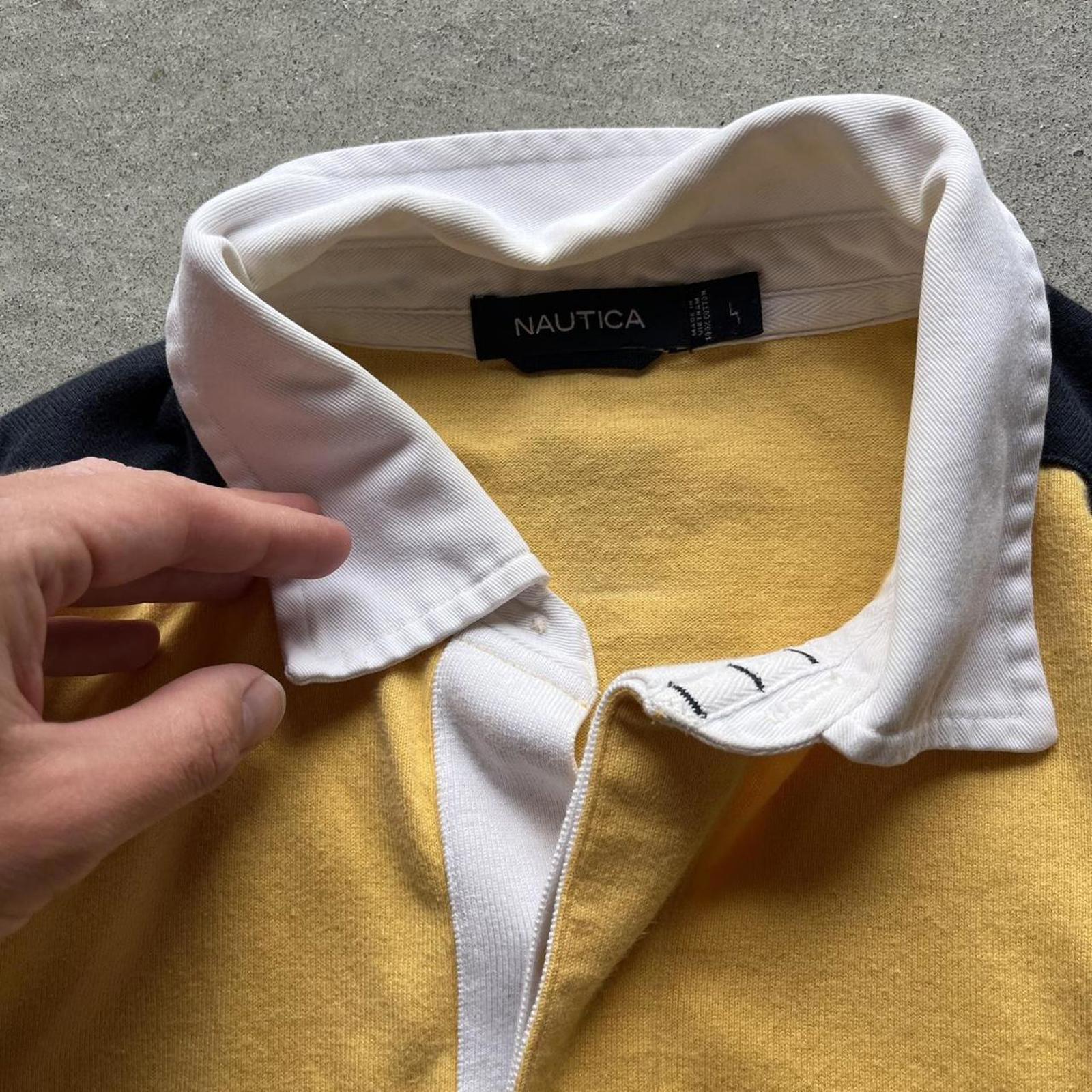 Vintage Clothing Vintage Y2K Yellow Nautica Rugby Polo Nautica - uptwn vintage - ce91c1aa-8748-4892-970f-a34dcc51a73d