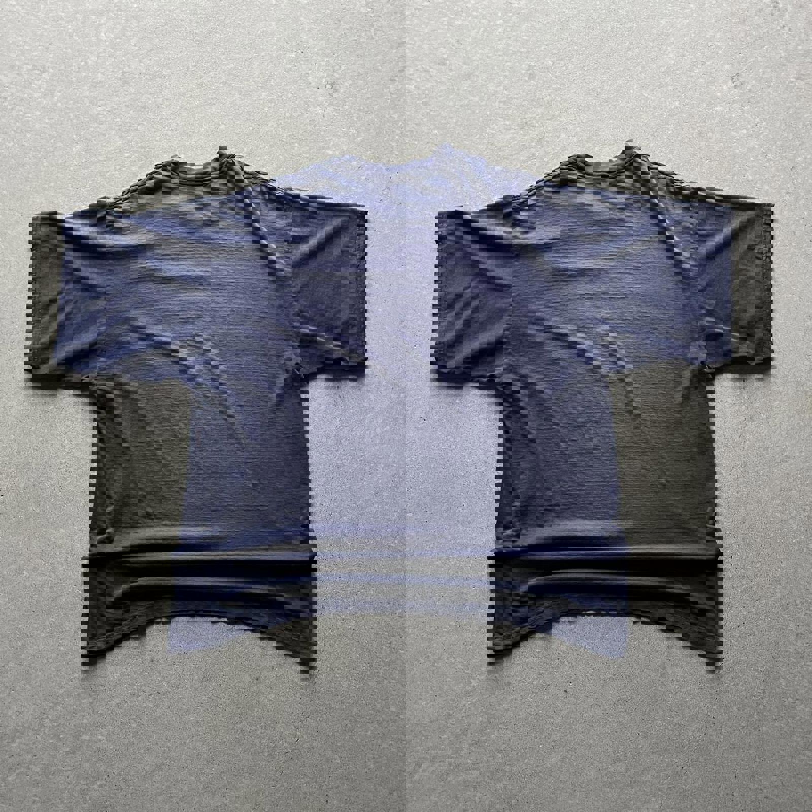 Vintage 90s Faded Royal Navy T-Shirt