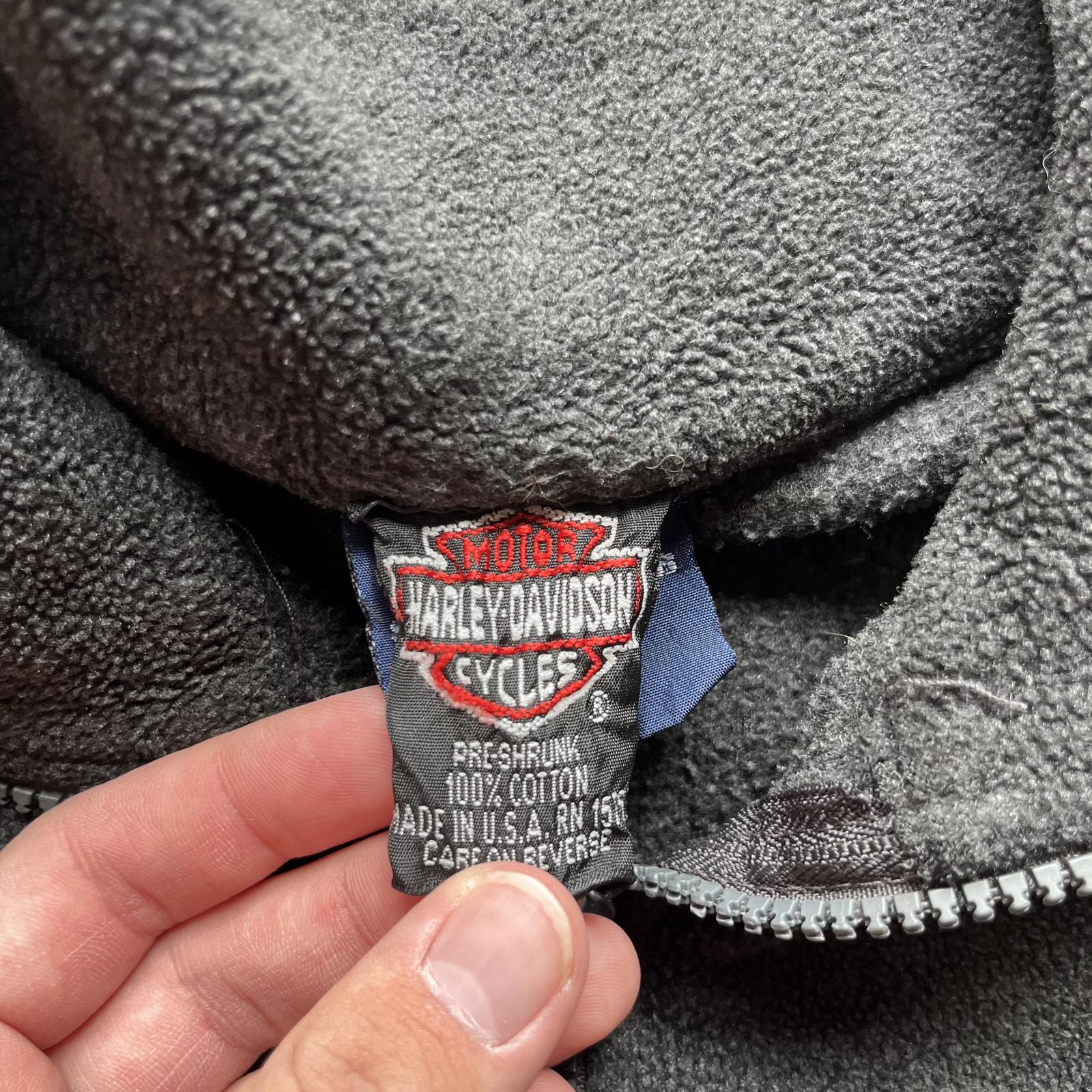 Vintage 90s Harley Davidson Quarter-Zip