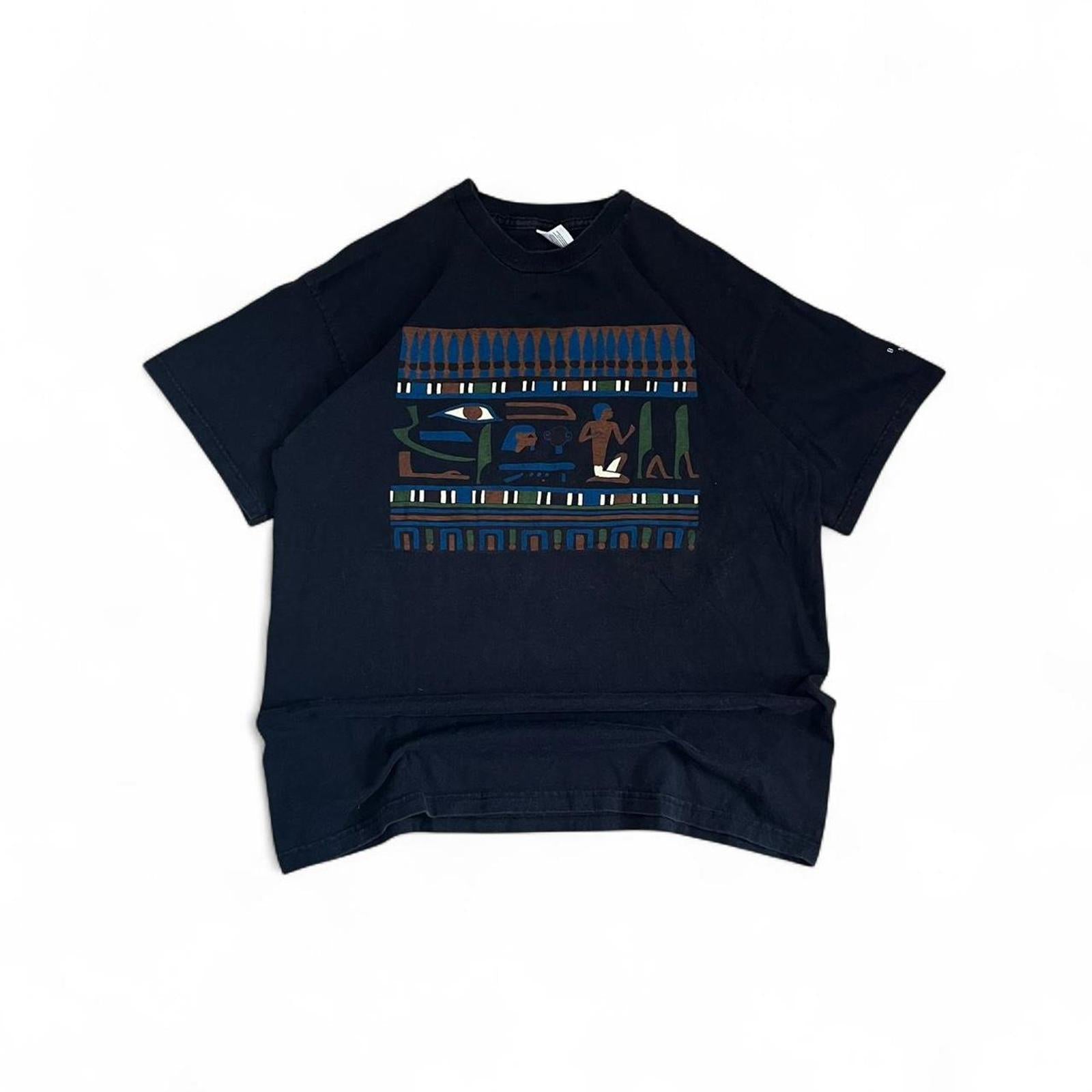Vintage 90s British Museum Egyptian Style T-Shirt Screen Stars - uptwn vintage - d978e583-7f5c-4bfe-99b6-08dd7ef04d43