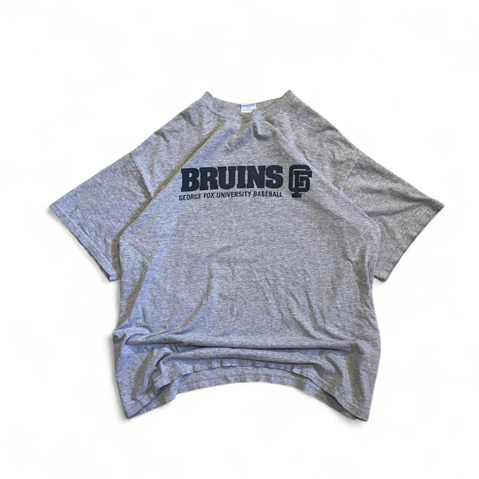 Vintage Y2K George Fox University Baseball T-Shirt Gildan da1a7dd0-333b-4610-aaa6-26a7e5a0b023
