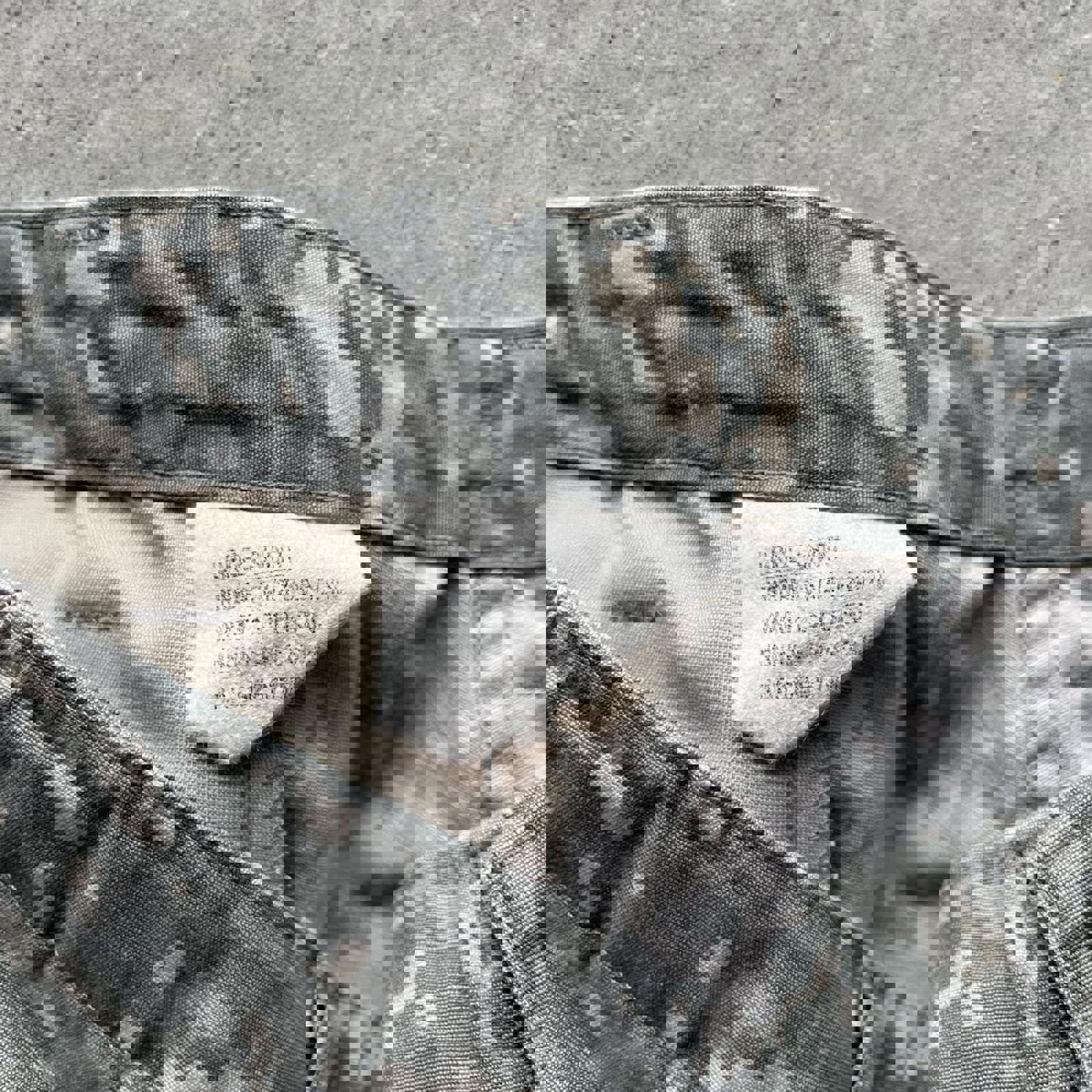 Vintage 90s US Army Camouflage Cargo Pants