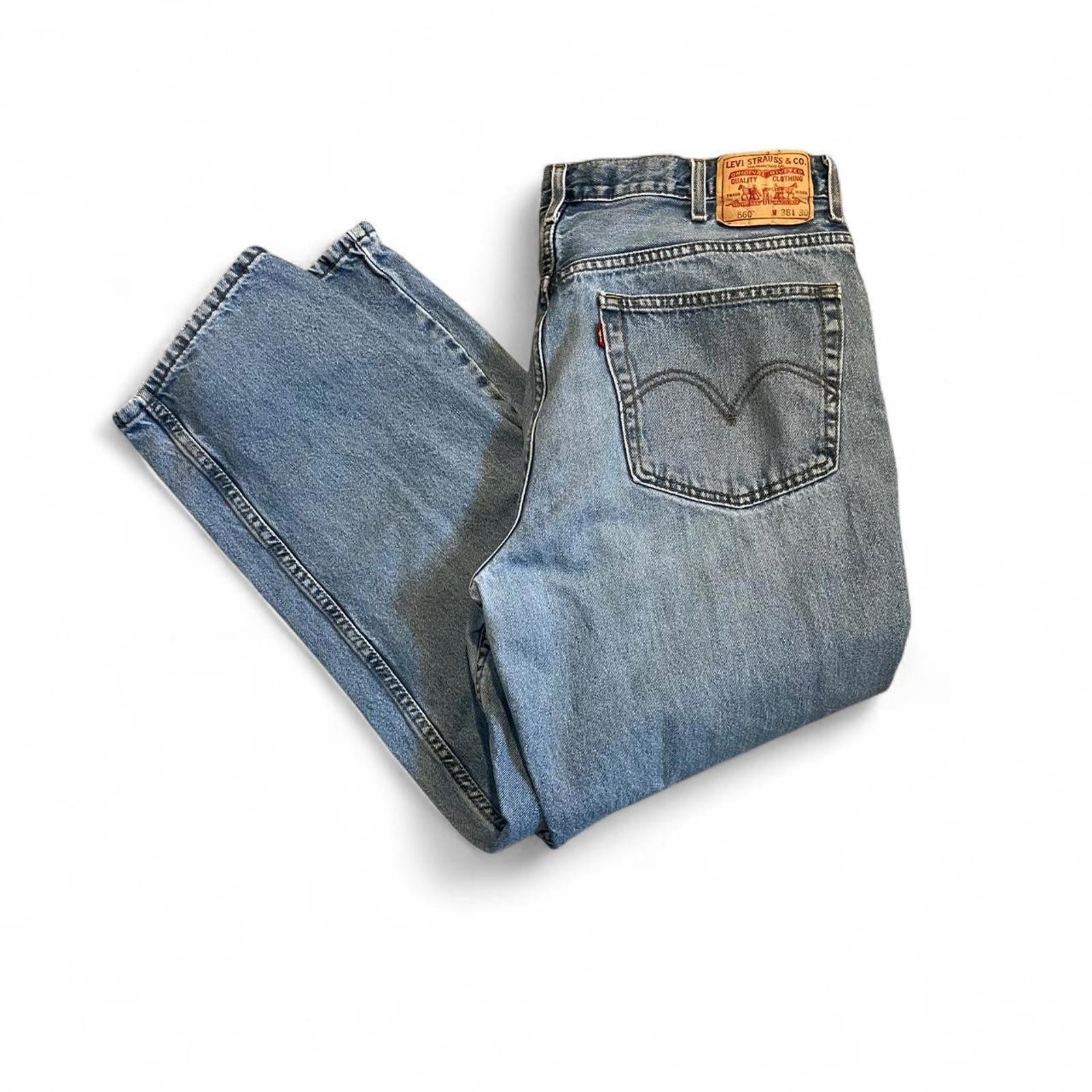 Vintage 2008 Levi’s Baggy 560 Denim Jeans Levi's db8efedc-567d-43ab-92af-ff73badcae8a