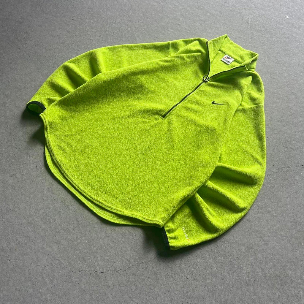 Vintage Clothing Vintage 90s Green Nike Fleece Zip-Up Nike - uptwn vintage - dbdeb9f3-60d5-4ff6-a085-bea1ae5d8f14