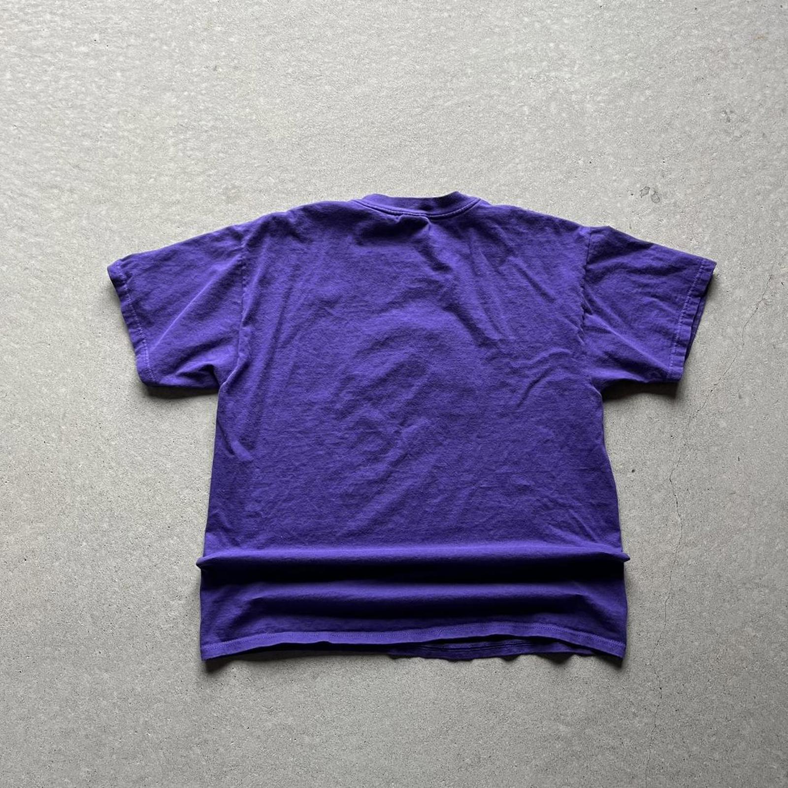 Vintage 90s Go For The Flag Racing T-Shirt - Uptwn Vintage