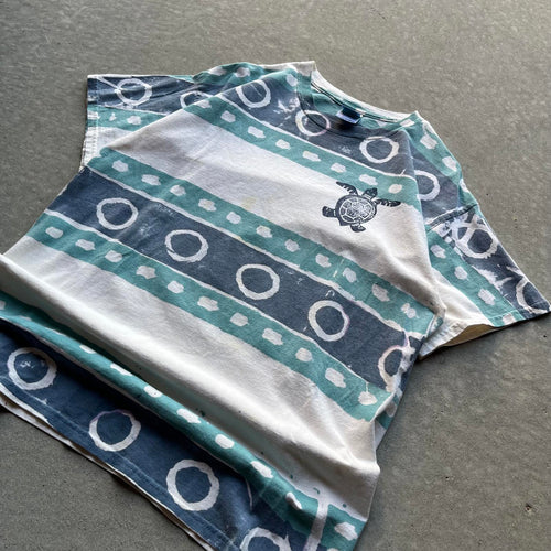 Hawaiian Style AOP Turtle T-Shirt