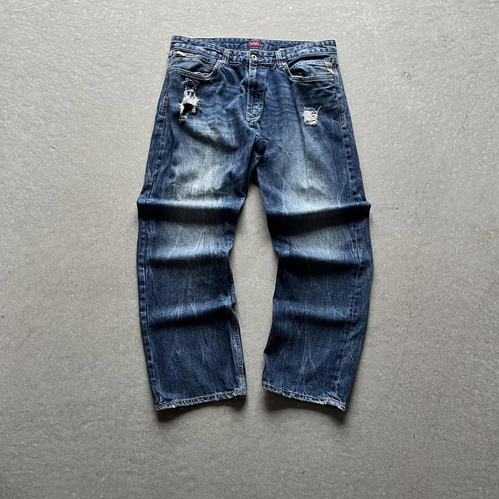 Vintage Clothing Vintage Style Faded Sean John Denim Jeans Sean John - uptwn vintage - de43d335-e760-4ec1-91d0-320ba1274972