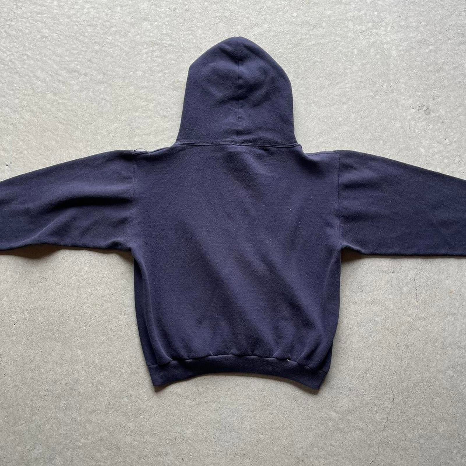 Rare Vintage 70s Embroidered Russell Athletic Gold Tag Hoodie - Uptwn Vintage