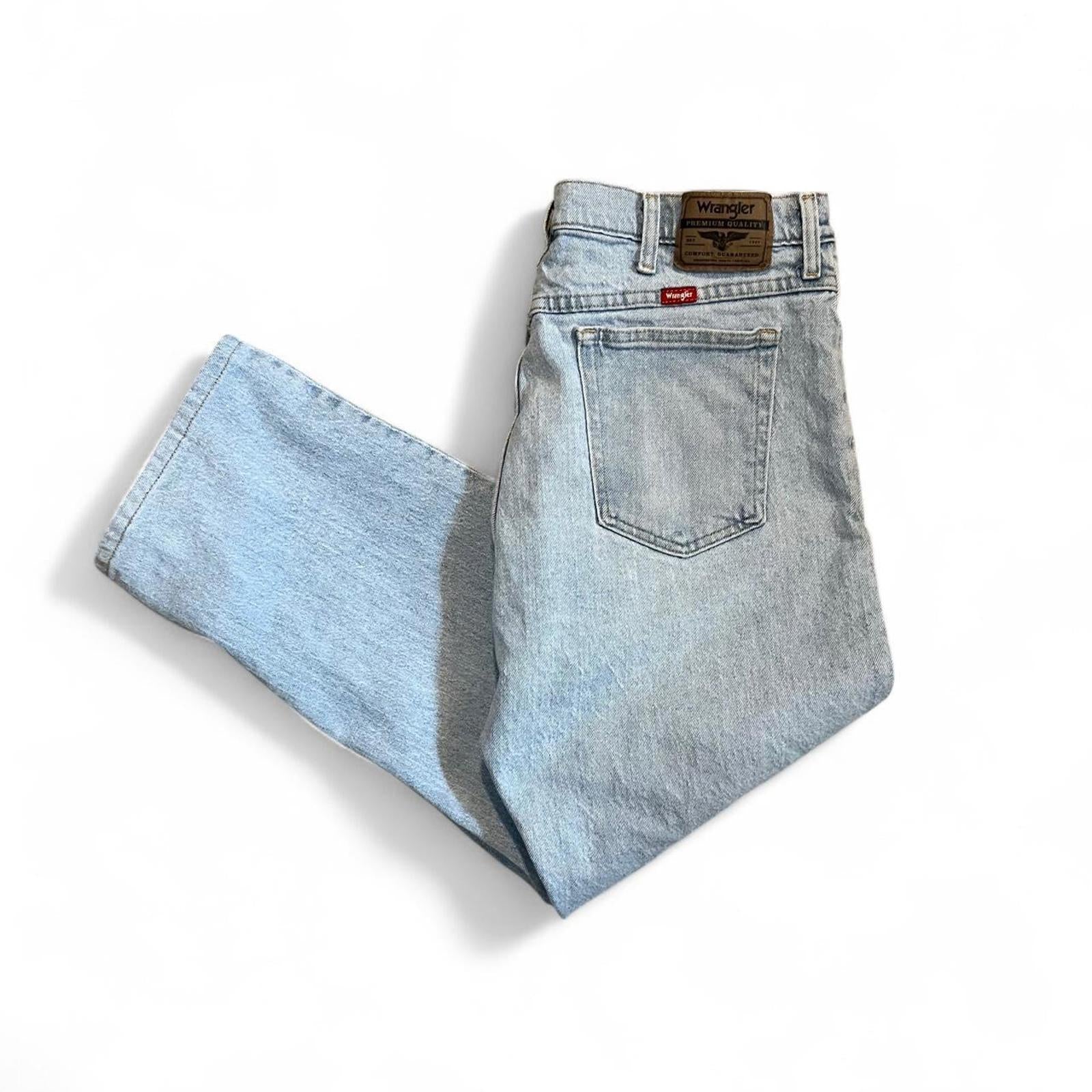 Vintage Y2K Light Wash Wrangler Jeans Wrangler e046dcff-b219-4b05-95da-9bd9a38bfed9