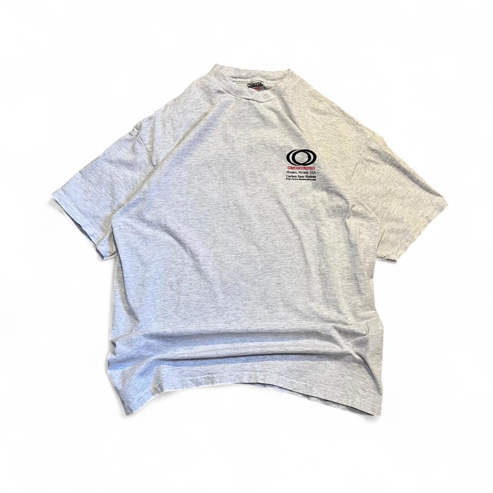 Vintage 90s Omohundro Company T-Shirt Oneita e1bd0bed-1593-4db0-b3d3-6efaca6e1e6b