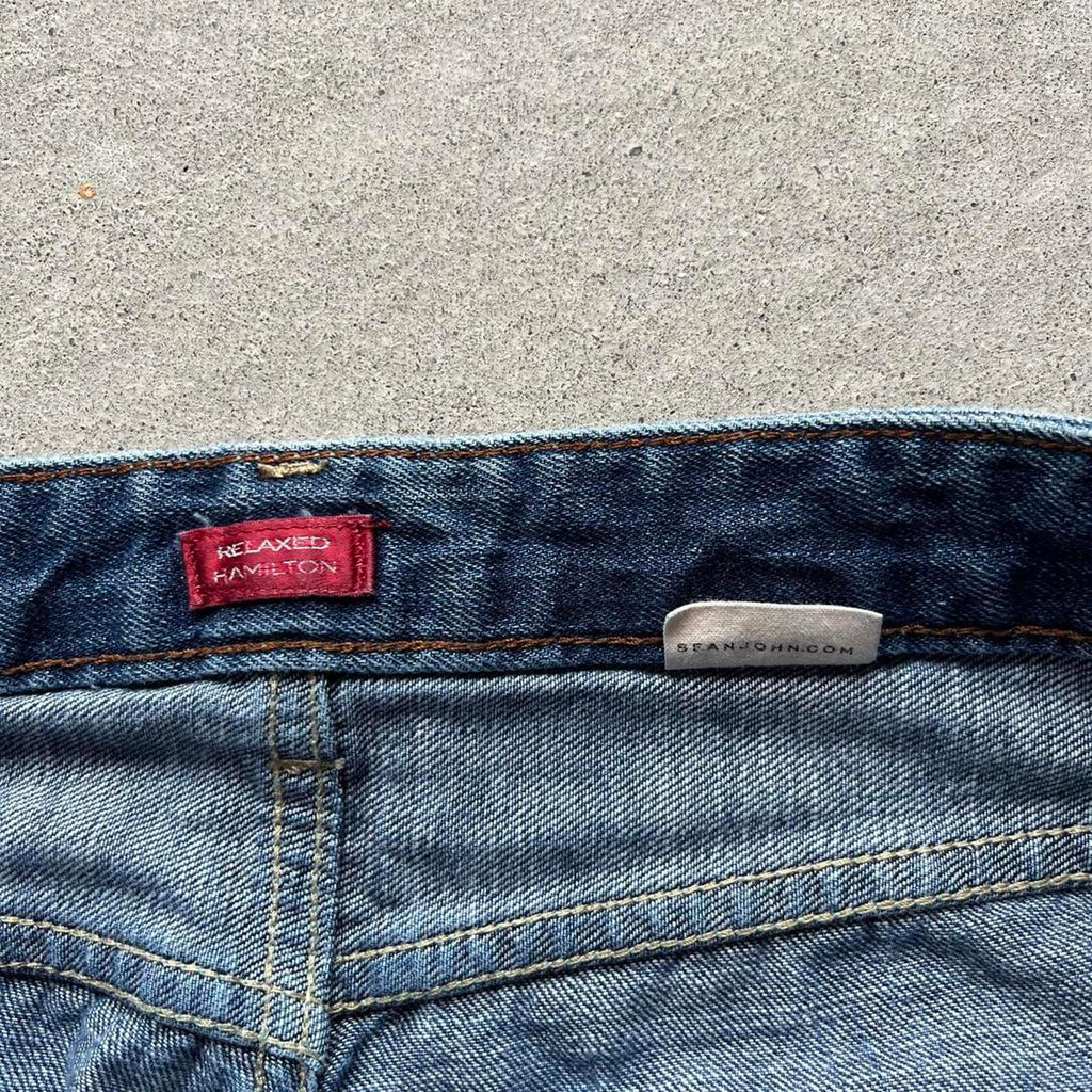 Vintage Clothing Vintage Style Faded Sean John Denim Jeans Sean John - uptwn vintage - e281d6b3-5cc1-4e2f-a1e4-1f454aa826c5