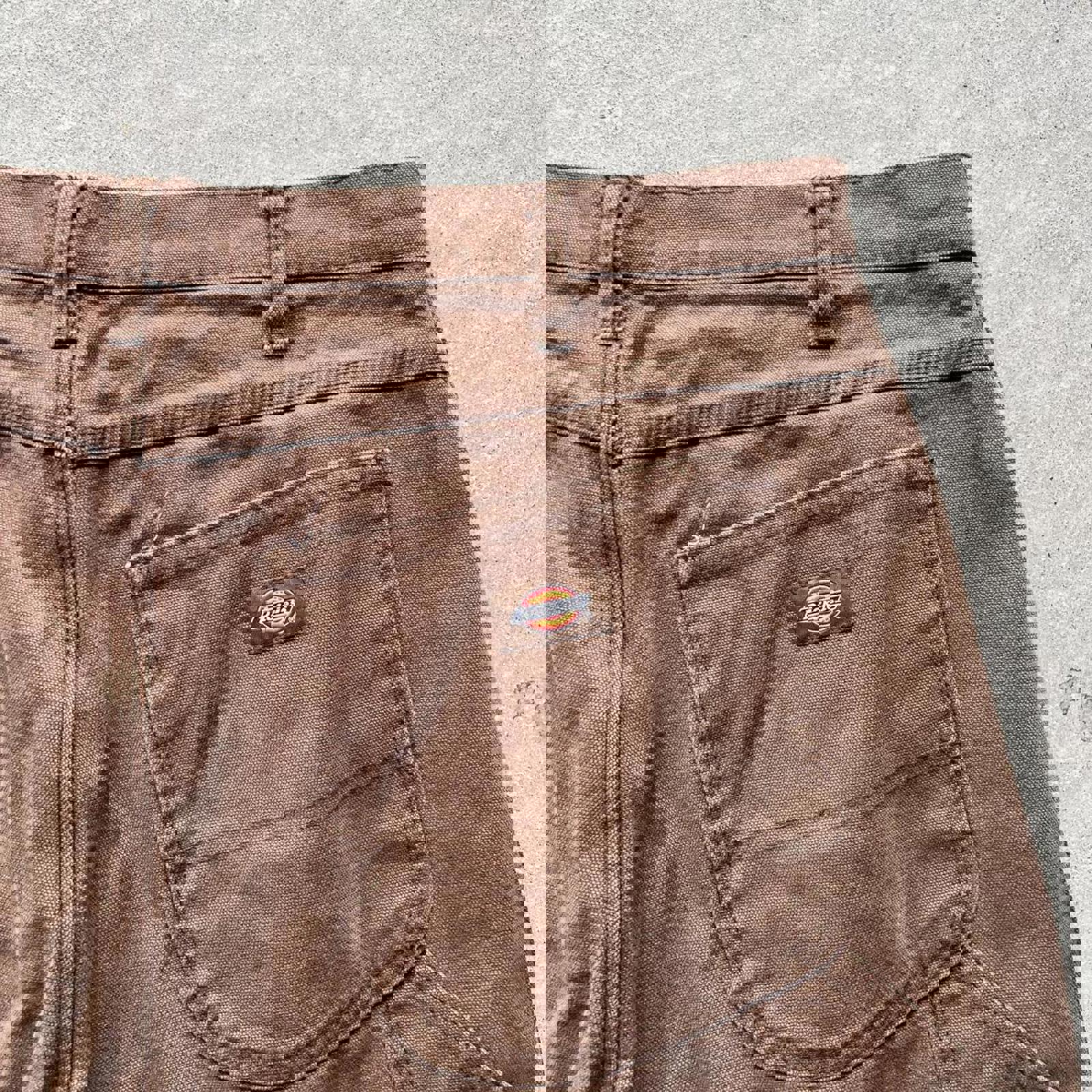 Faded Brown Dickies Carpenter Pants