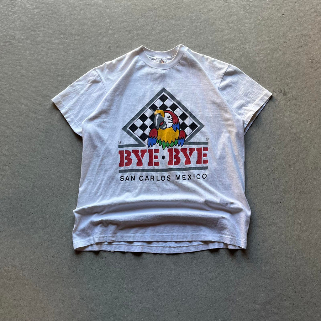 Vintage 90s Single Stitch San Carlos Mexico Travel T-Shirt - Uptwn Vintage