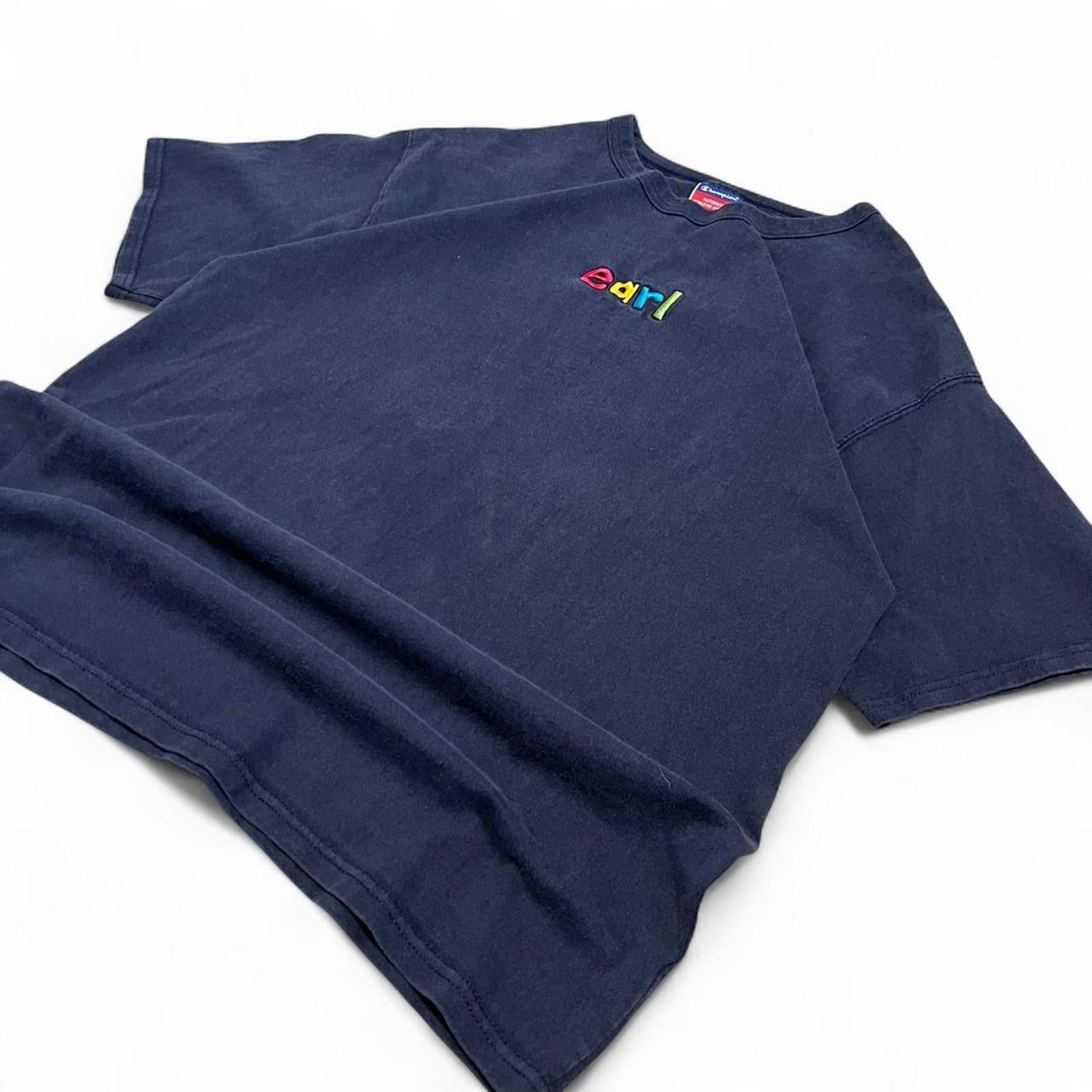 Vintage Y2K Navy Champion “Earl” T-Shirt
