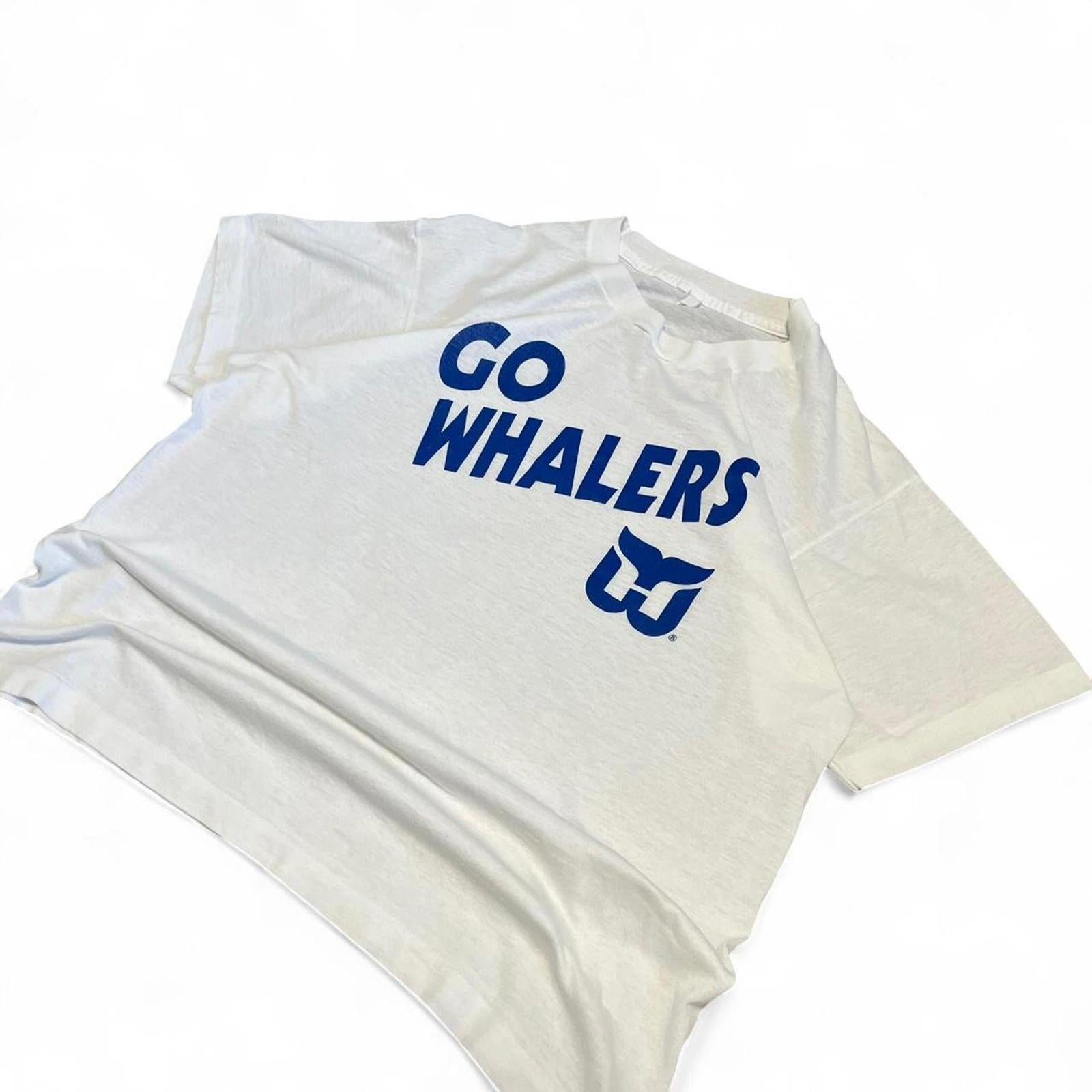 Vintage 80s Paper Thin Hartford Whalers NHL T-Shirt American Vintage - uptwn vintage - e8692956-ce5e-4209-9184-8dbc088fa0aa