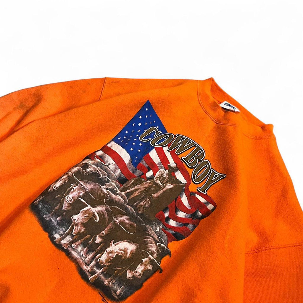Vintage Y2K Bike Cowboy Retro Graphic Sweatshirt American Vintage - uptwn vintage - eaf26fc1-c473-4883-aa91-f27762cae4c6