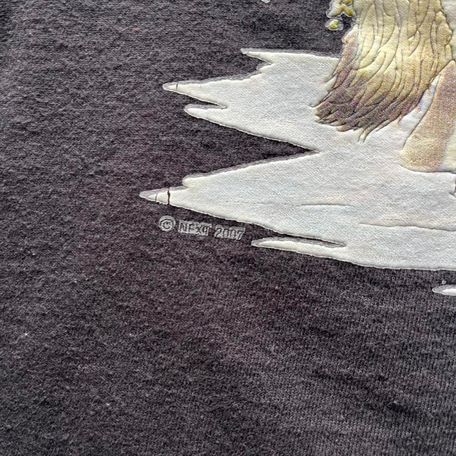 Vintage Clothing Vintage 2007 Black Wolf Nature T-Shirt Delta Pro Weight - uptwn vintage - f26dfb33-2cde-4709-afdc-a58fc8407a7f