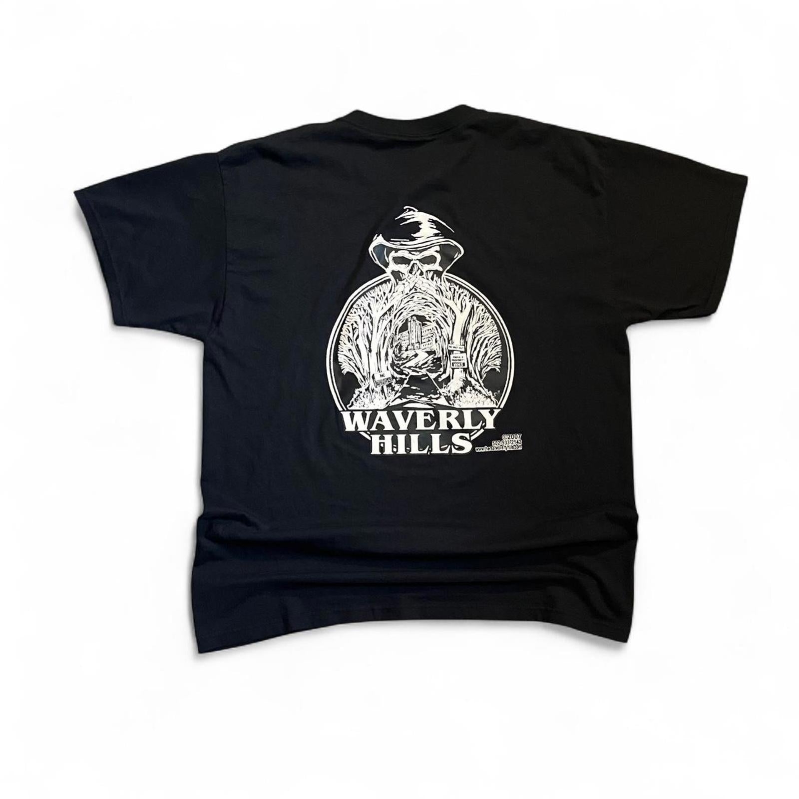 Vintage 2007 Waverly Hills Haunted House T-Shirt JERZEES f3d8999f-ebc8-4be9-abef-69de7a14df86