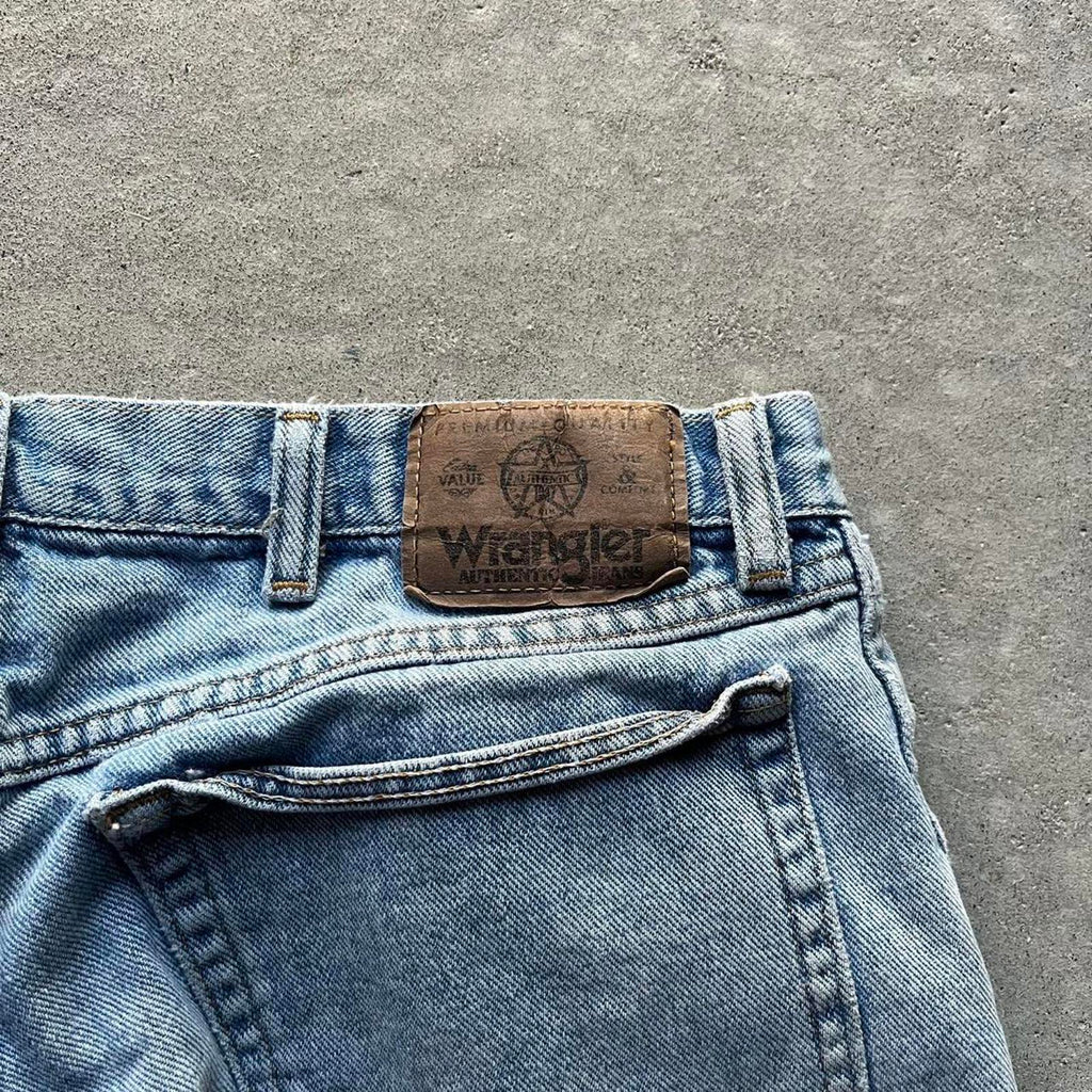 Vintage Y2K Faded Wrangler Blue Jeans - Uptwn Vintage