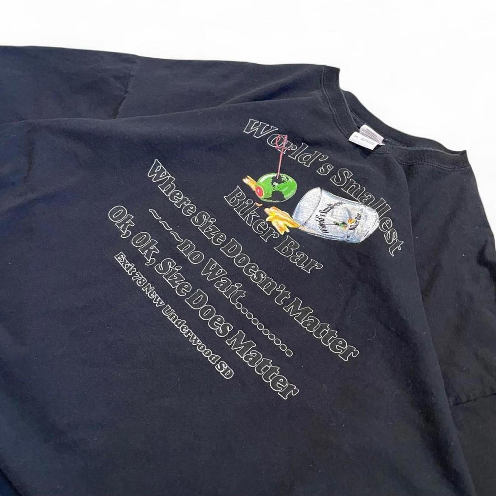 Vintage Y2K Oversized Funny Biker T-Shirt Gildan f6be905a-73f3-4050-93de-62341e150232