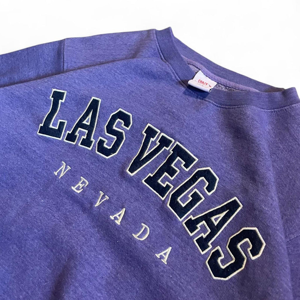 Vintage 90s Las Vegas Nevada Crewneck Sweatshirt American Vintage - uptwn vintage - f8fc8465-b0dd-4a3f-89de-18fcf0a23422
